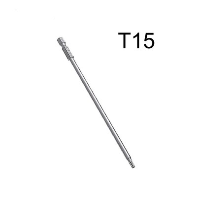 1*-Magnetic Torx Screwdriver Bit 150mm Long T8,T10,T15,T20,T25,T27,T30,T40