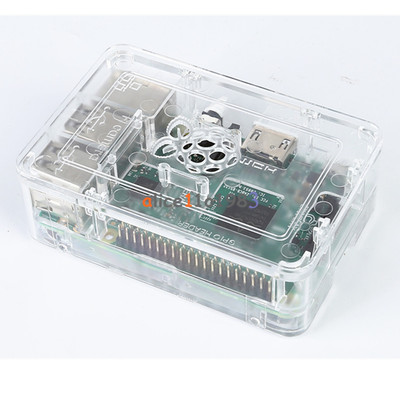 ABS Raspberry Pi Case (Transparent) - Updated for Raspberry Pi 3, 2 & B+