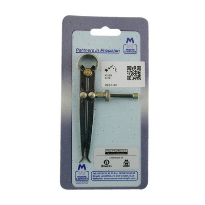 Moore and Wright 100mm 4'' Powder Coated Inside Spring Caliper Steel MW514P