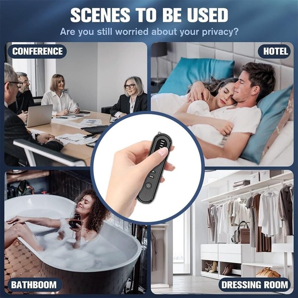 Anti-Spy Hidden Camera Detector Prevent Monitoring Wireless Signal Detector US - Image 14