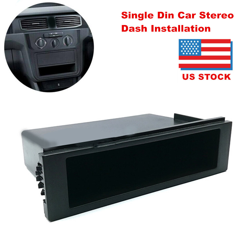 Radio Dash Installation Storage Box Cd Player  Case Compartment