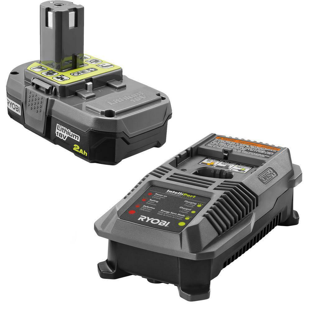 Ryobi Leaf Blower Cordless 90MPH 200CFM ONE+ Lithium-Ion 18V Battery/Charger