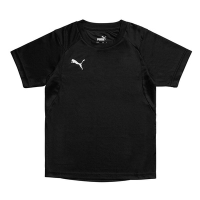 

Puma Liga Crew Neck Short Sleeve Training Football Jersey Youth Boys Black 655631, Черный, Puma Liga Crew Neck Short Sleeve Training Soccer Jersey Youth