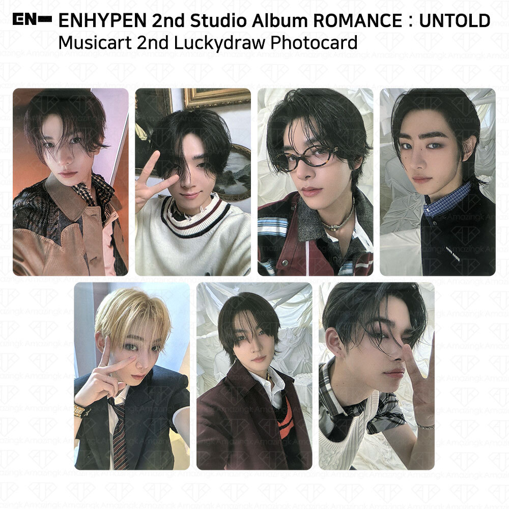 【直筆サイン】　ENHYPEN 2nd Studio Album Romance ENHYPEN - 2nd Studio Album Romance : Untold CD (Random ver