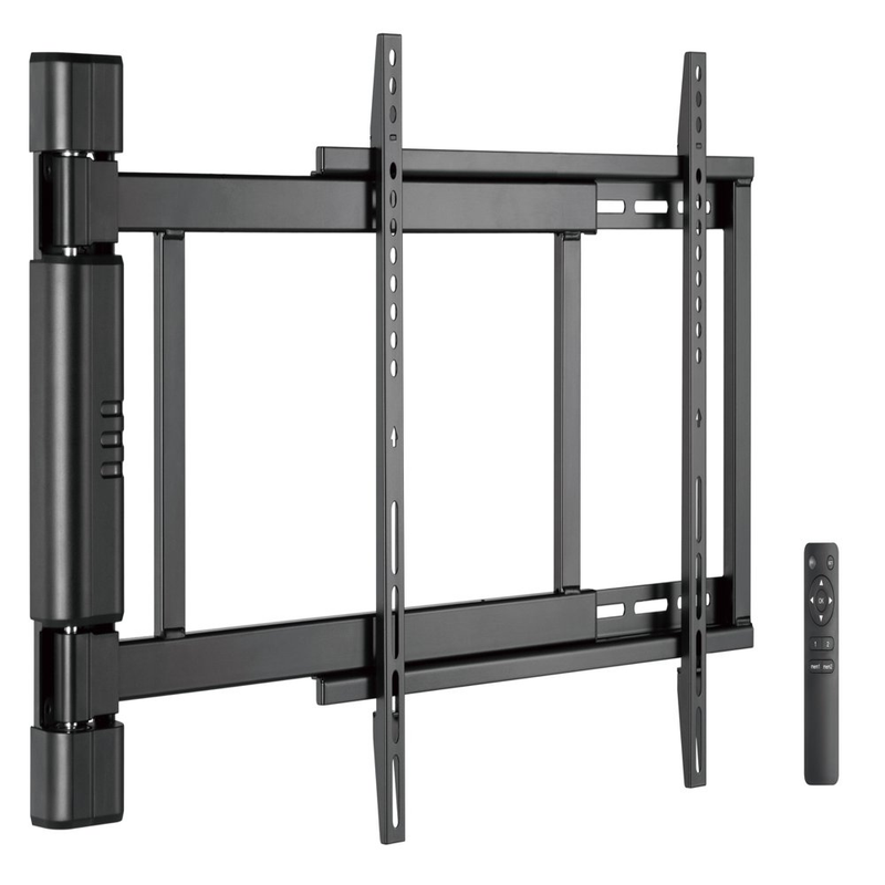 Atlantic Motorized TV Wall Mount, Slim Profile, Panoramic 170 Degree View for 32