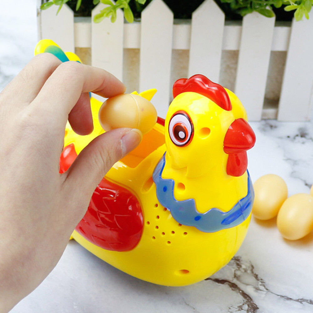 1 Set Hen Lay Egg Toy Early Educational Hen Lay Egg Toy for Kids Girl
