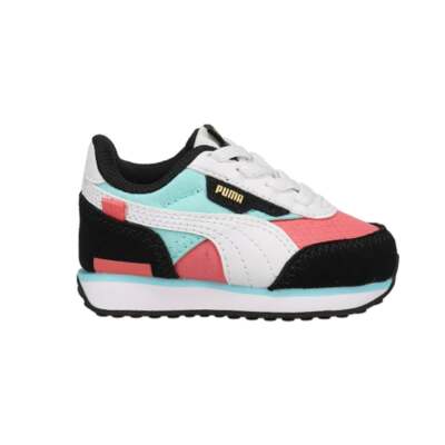 

Puma Future Rider Spring Lace Up Infant Girls Размер 4 M Кроссовки Повседневная обувь 38, Белый, Puma Future Rider Spring Lace Up Infant