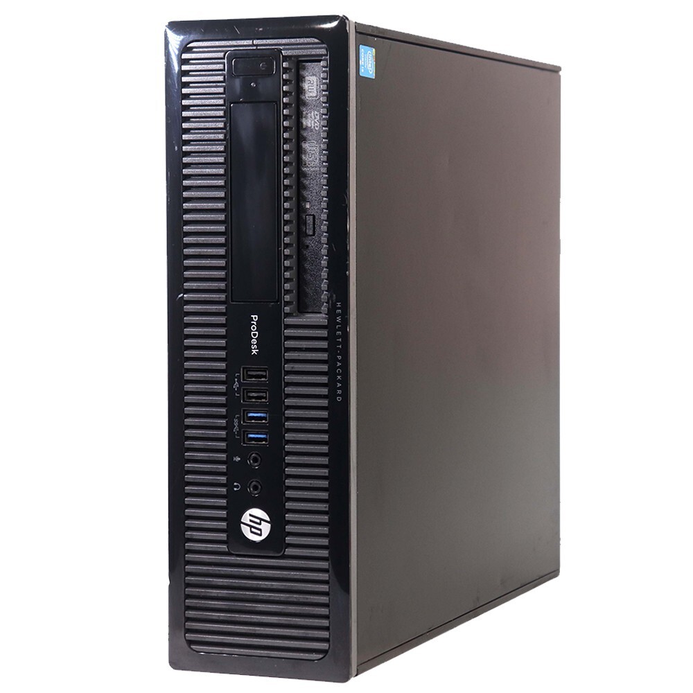 ✨HP✨ProDesk✨ミニPC✨ブラック✨corei5✨第8世代✨新品SSD✨ HP Desktop Computer Intel Core i3 8GB RAM 500GB HDD Windows