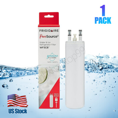 1/2/3/4 pack For Frigidaire WF3CB Pure-Source 3 Refrigerator Water Filter White
