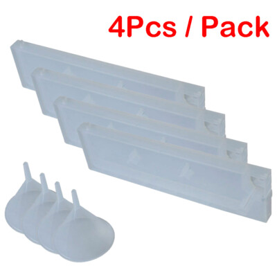 4Pcs 220ml Vertical Refill Ink Cartridges for Mimaki / Mutoh / Roland Printer
