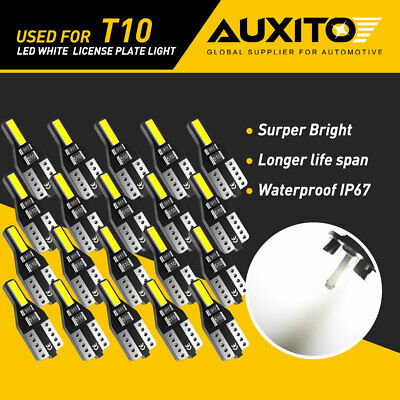 AUXITO T10 168 LED Interior License Plate Dome Light Bulbs 6000K 2825 Error Free