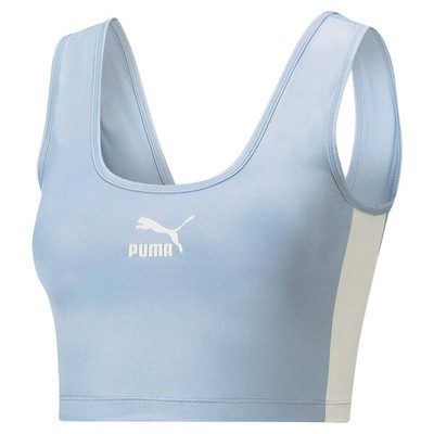 

Укороченная майка Puma T7 Plus женская, размер  53781879, Синий