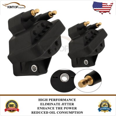 2 Ignition Coil For GMC Sonoma 1994-1997 1998 1999 2000 2001 2002 4.3L 2.2L V6