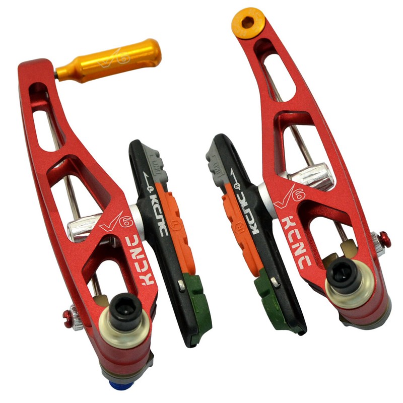 KCNC V6 VB6 MTB VBrake Set ( VBrakes and Levers) , Red eBay