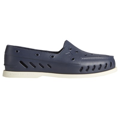 Синие мужские повседневные туфли без шнуровки Sperry AO Float с уютной подкладкой STS23886