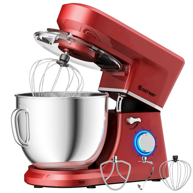 7.5 Qt 6 Speed 660w With Dough Hook, Whisk & Beate