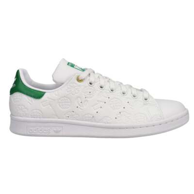 

Adidas Stan Smith Embossed Womens White Sneakers Повседневная обувь FX5674, Белый, adidas Stan Smith Embossed