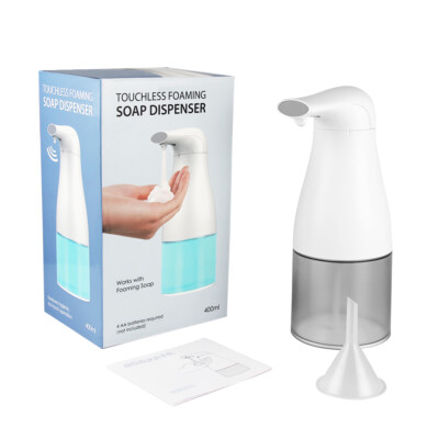 400ML Automatic Soap Dispenser Foaming Liquid Handsfree IR Auto Sensor Touchless
