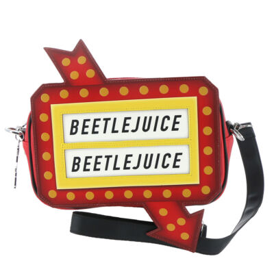 

Сумка Через Плечо Loungefly Beetlejuice Graveyard Sign Красный/Мульти