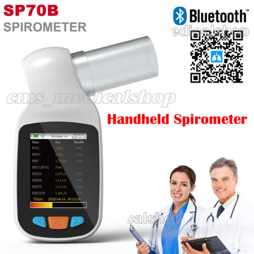 CONTEC SP70B Digital Lung Volume device Spirometer Pulmonary Function+Bluetooth