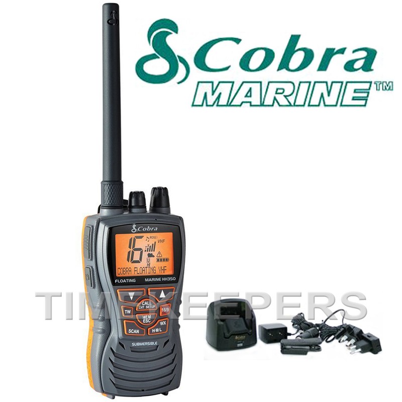 COBRA MR HH350 EU VHF Marine Submersible Floating Radio Kayak Boat