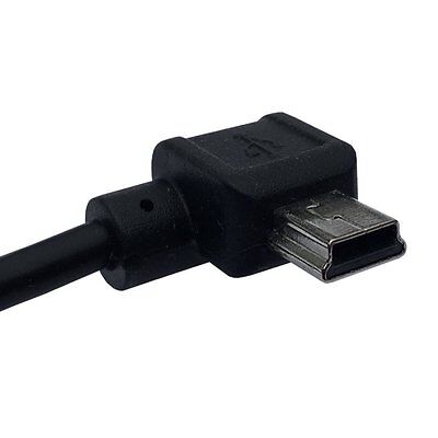 En Coche Cargador ángulo recto Mini USB Cable Para 730 SAT NAV 1CH7.016.00 Tomtom GO