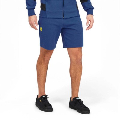 Мужские синие повседневные спортивные шорты Puma Scuderia Ferrari Sweat Shorts 533748-07