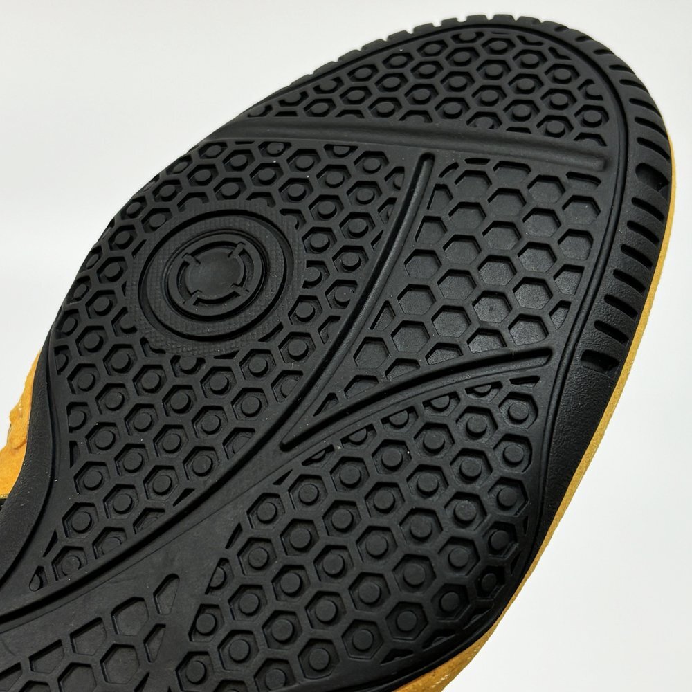 Pre-owned Asics 1083a001  Wrestling Boxing Shoes Yellow×black Ex-eo Successor Us7.5-11.5