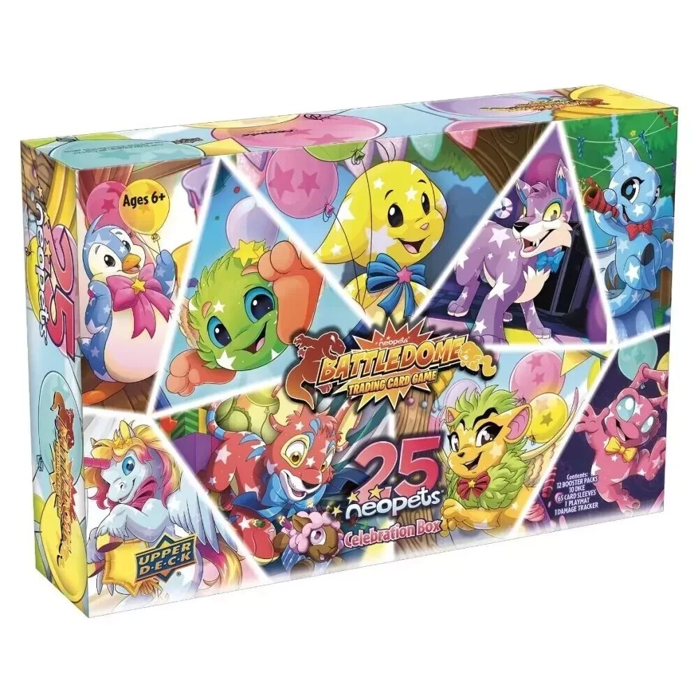 Neopets Battledome Card Game - 25th Anniversary Celebration Box - New & Sealed!