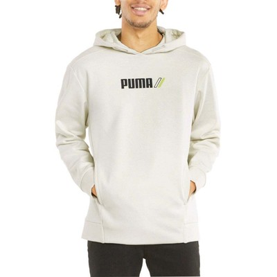 

Puma RadCal Winterized Logo Pullover Hoodie Mens Off White Повседневная верхняя одежда 5893