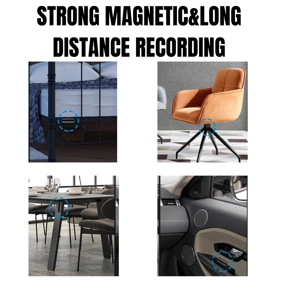 Spy Digital Voice Activated Recorder Mini Hidden Audio Dictaphone Device 16/32GB