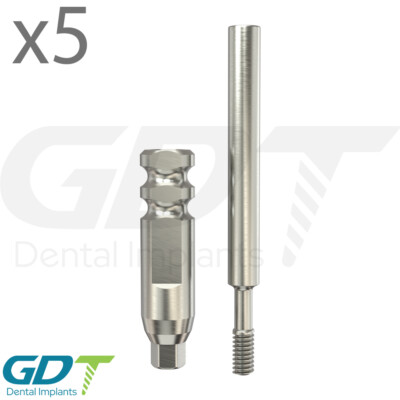 5 Slim Transfer Coping (Open Tray) 3.0mm, Int Hex 2.0mm, Dental Impression