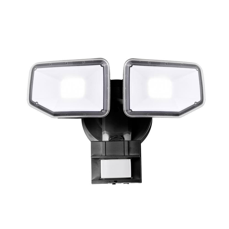 LED Security Light Motion Sensor Floodlight 4000 Lm Dusk Dawn Outdoor Waterproof