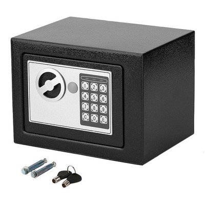 Electronic Deluxe Digital Security Safe Box Key Keypad Lock Home Office Hotel