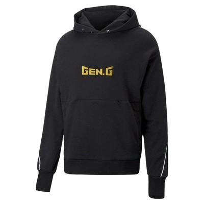 

Puma Gen.GX Stripe Pullover Hoodie Mens Size  Повседневная верхняя одежда 53673401, Черный