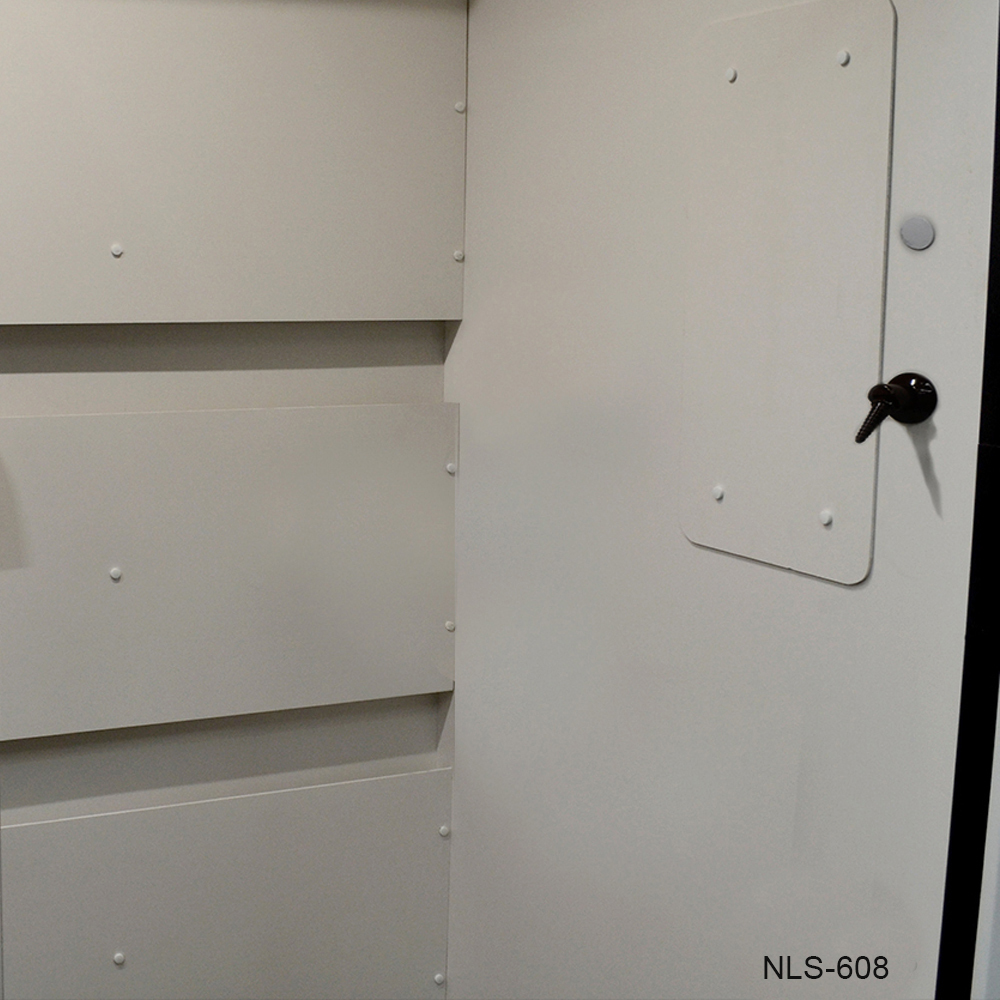 6'  Laboratory Chemical Fume Floor Mount- Hood Walk-in-Outlet-Light Valves