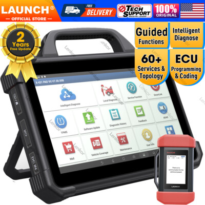 LAUNCH X431 PAD VII V+ Pro5 OBD2 Scanner Diagnostic Tool Key Coding Programming