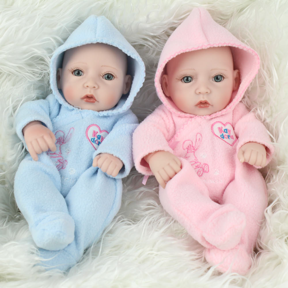 10 Reborn Baby Dolls Full Body Silicone Anatomically Girl Boy Twins Kids Gifts Ebay