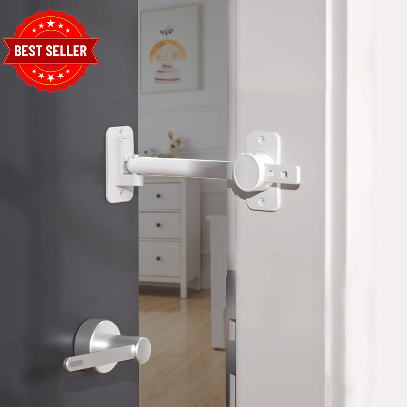 Baby Safety Door Finger Pinch Guard, Lock & Stopper for Kids & Pets, Convenient