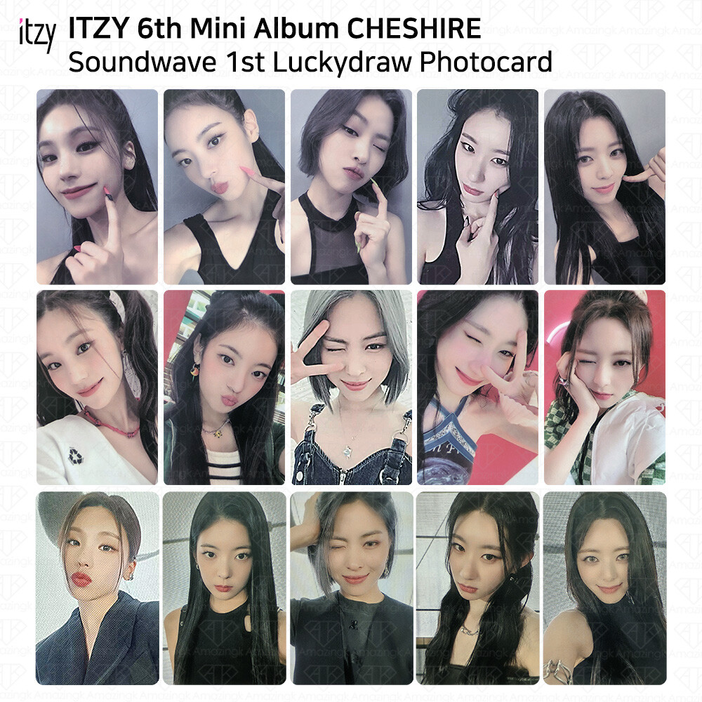 ITZY 6th Mini Album Cheshire Soundwave 1st Lucky Draw