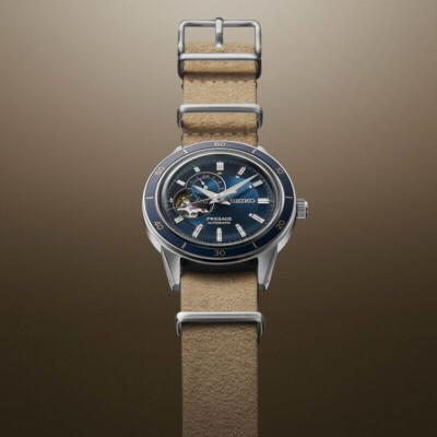 Pre-owned Seiko - Ssa453j1 - Men's Watch Presage Automatic 3 Hands
