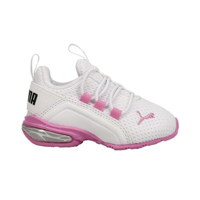 

Puma Axelion Ac Slip On Youth Girls Размер 10 M Кроссовки Повседневная обувь 194346-10, Белый, Puma Axelion Ac Slip On Youth