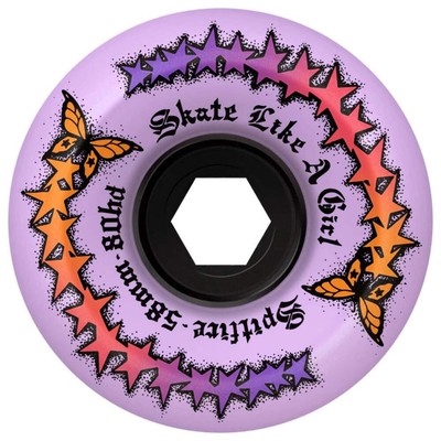Spitfire 80 HD Skate Like A Girl Evolution Wheels Conical Full 58mm