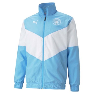 

Мужская футбольная куртка Puma Manchester City Prematch X First Mile, размер , повседневная A, Синий, Puma Manchester City Prematch Football Jacket X First Mile