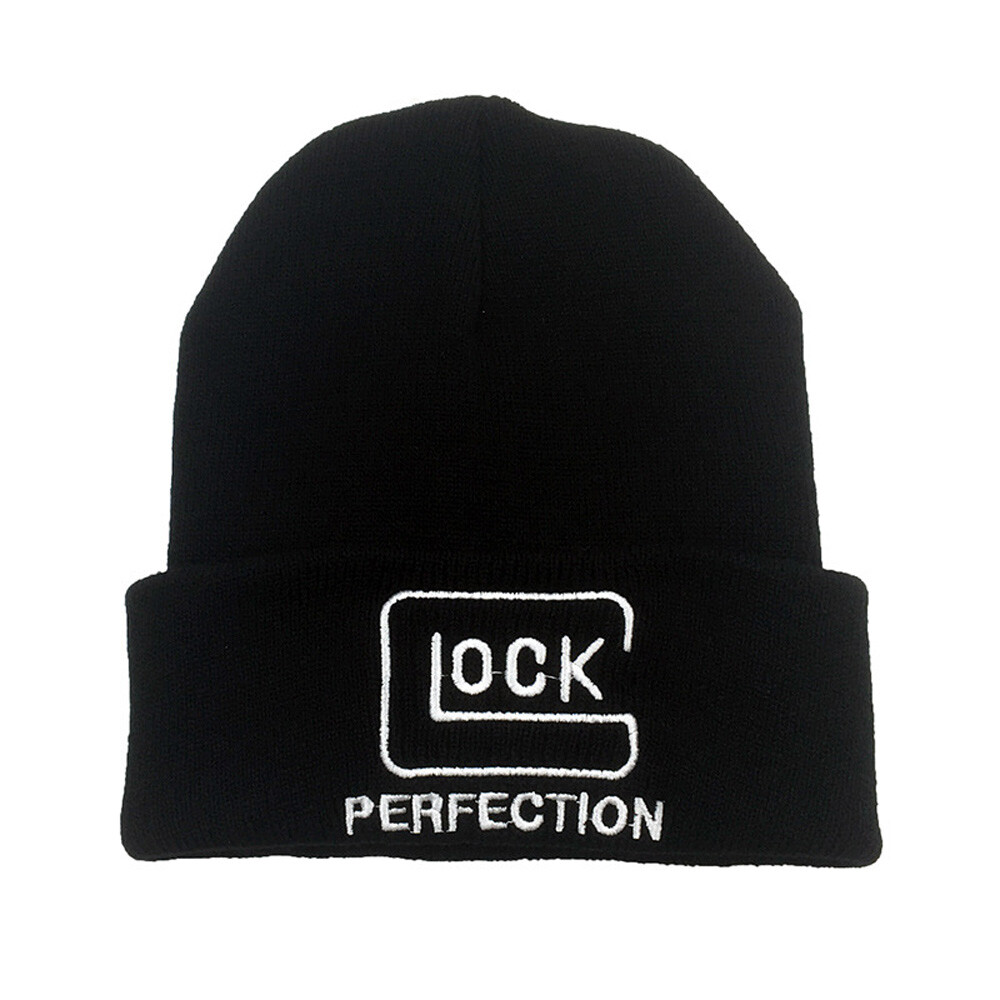 Mens Winter Glock Shooting Beanie Warm Tactical Knitted Hat Soft