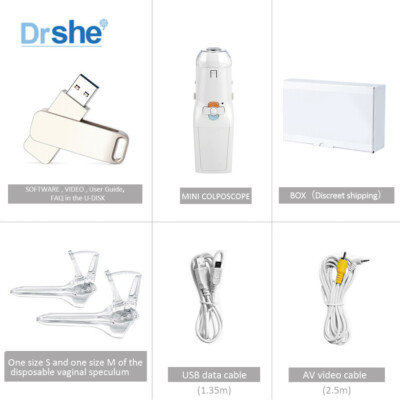 Digital Video Electronic Mini Colposcope FA2 3000 000 Pixels with Display