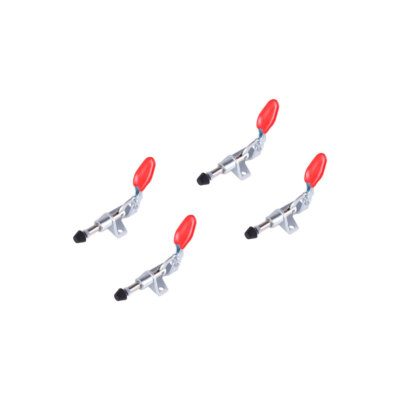 4Pcs Toggle Clamp Fixed Lock Load 45kg PushPull Quick Release Hand Tool GH301AM