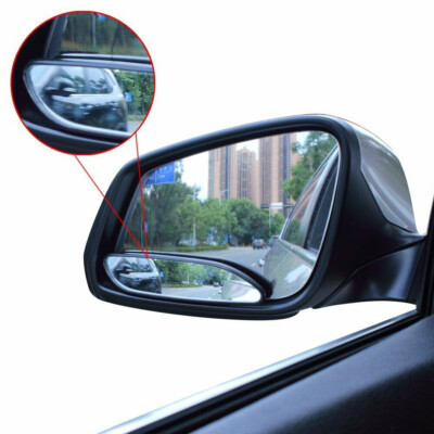 2Pcs Car Blind Spot Mirror Auto 360° Wide Angle Convex Rear Side View Universal 