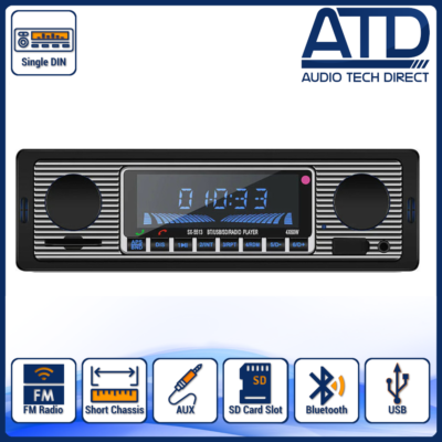 Retro bluetooth head sale unit