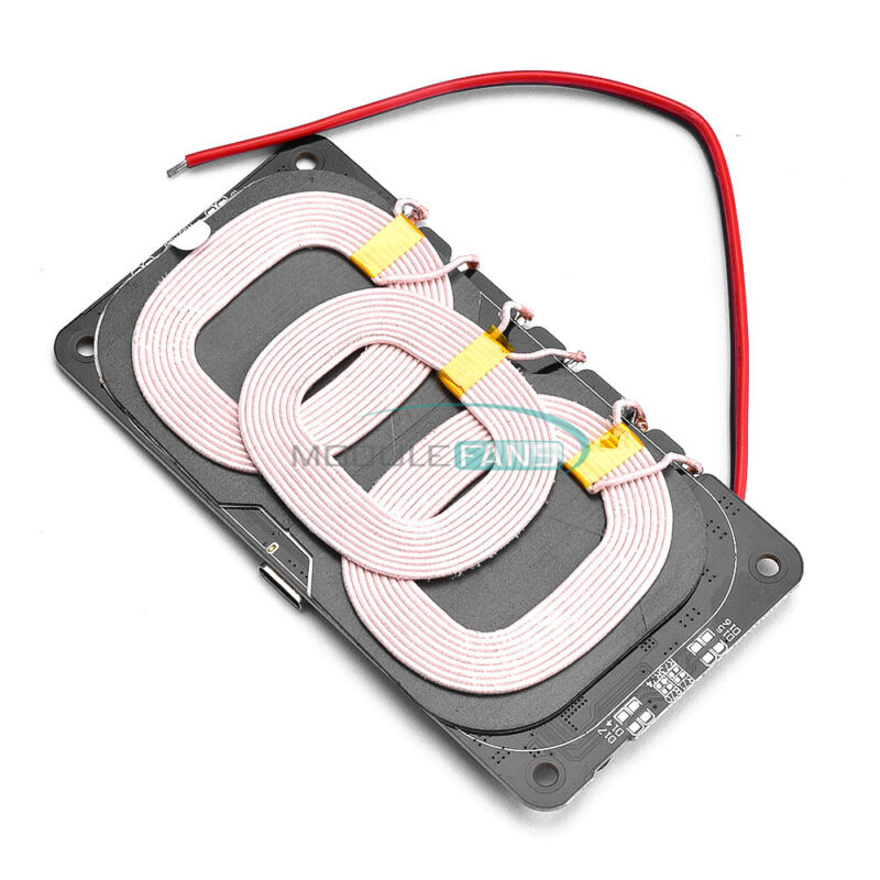 Type-c Car 3-coil Wireless Fast Charger Charging Transmitter Circuit Board